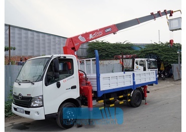 GIÁ XE CẨU HINO XZU730L 3T3 GẮN CẨU TADANO TM-ZE304MH 2021