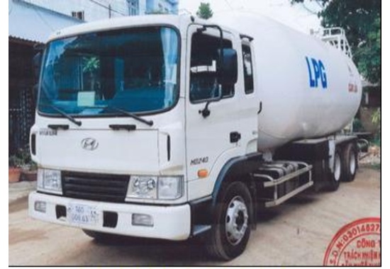 Xe bồn chở khí LPG Hyundai HD240 19 khối 2022