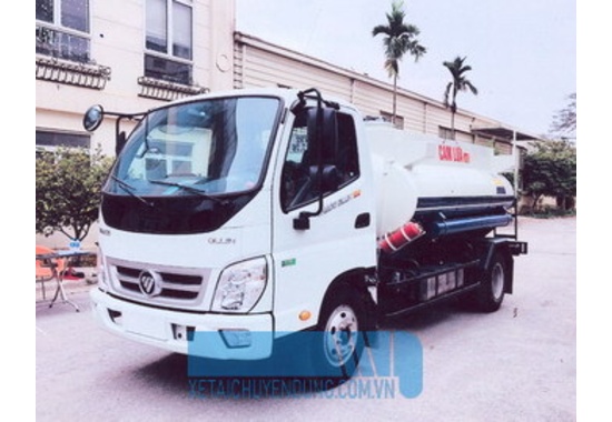 Xe bồn xitec chở diesel Foton ollin700 4 khối