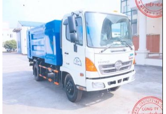 XE BỒN PHUN NƯỚC ÁP LỰC CAO 5 KHỐI HINO FC9