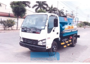 Xe bồn xitec chở xăng dầu ISUZU QKR77 thể tích 3 khối 2022