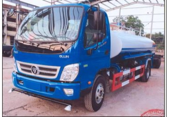 Xe bồn phun nước FOTON OLLIN120 M312A45R130 8 khối