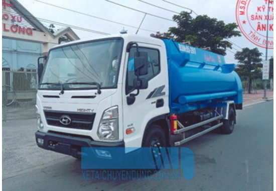 Xe chở Diesel Hyundai Mighty EX8L 8 khối