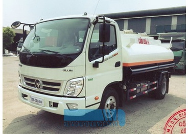 Xe chở diesel FOTON THACO OLLIN500.E4-CS 6 khối