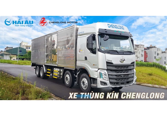 XE TẢI THÙNG CHENGLONG 8X4 330HP | XE TẢI CHENGLONG 17.9 TẤN