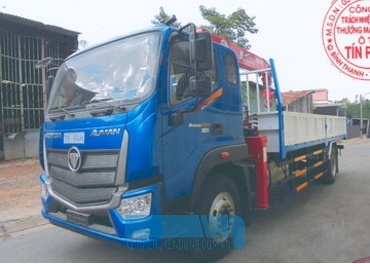 XE CẨU FOTON THACO AUMAN C160.E4-CS UNIC model URV555 5 TẤN