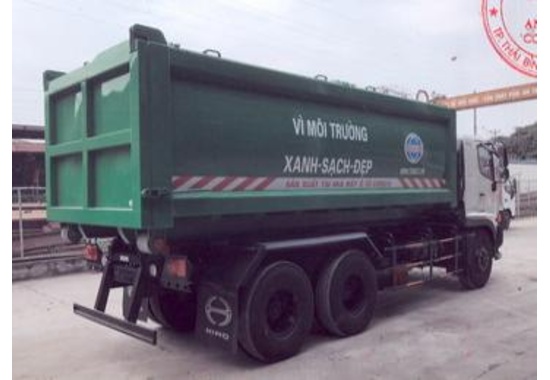 Xe chở rác HINO FM8JN7A-R 10,2 tấn