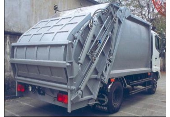 Xe chở rác HINO FC9JETC- 4,5 tấn