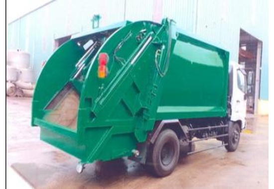 Xe chở rác HINO FC9JETC 4,6 tấn