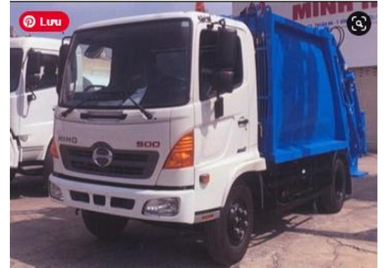 Xe chở rác HINO FC9JETC 4,7 tấn