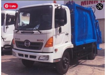 Xe chở rác HINO FC9JETC 4,7 tấn