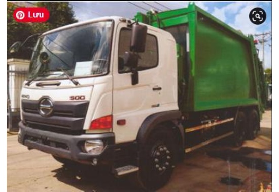 Xe chở rác HINO FM8JN7A-R 10 tấn