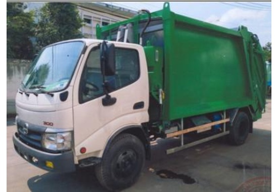 Xe chở rác HINO XZU342L-HKMTKD3 2,9 tấn