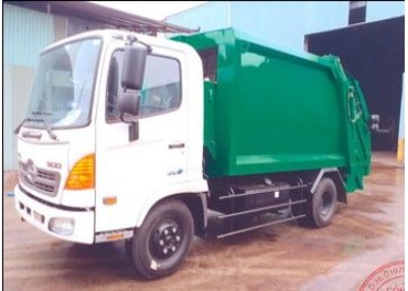 Xe chở rác HINO FC9JETC 4,6 tấn