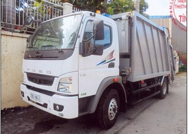 XE CHỞ RÁC MITSUBISHI FUSO FA 140 FA11A38R140 3.8 TẤN