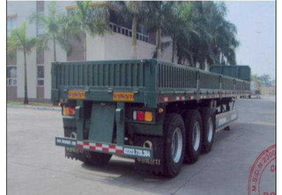 Sơ mi rơ moóc tải (chở hàng hoặc container) DOOSUNG DV-FBT-40DB-2 32 TẤN 1
