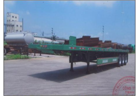 Sơ mi rơ moóc tải (chở container) DOOSUNG DV-FBT-45A-1 31 TẤN 7