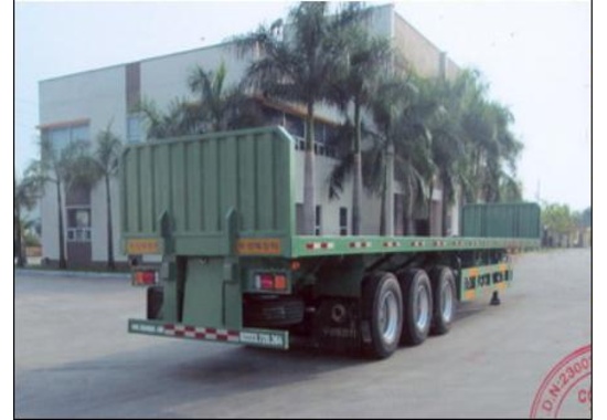 Sơ mi rơ moóc tải (chở thép ống, thép thanh) DOOSUNG DV-FBT-213C-2