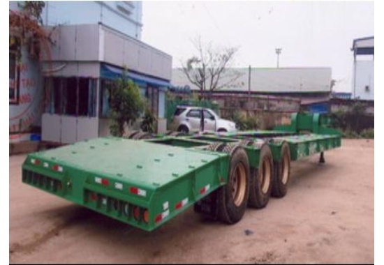 Sơ mi rơ moóc tải (chở xe, máy chuyên dùng) HUONGGIANG SMF16/3J41B