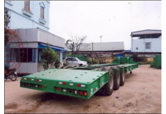 Sơ mi rơ moóc tải (chở xe, máy chuyên dùng) HUONGGIANG SMF16/3J41A