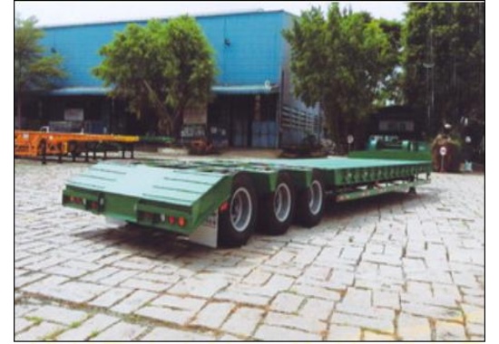 Sơ mi rơ moóc tải (chở xe, máy chuyên dùng) KCT G53-LA-01-1
