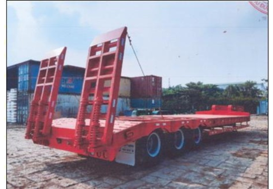 Sơ mi rơ moóc tải (chở xe, máy chuyên dùng) KCT H53-LE-02