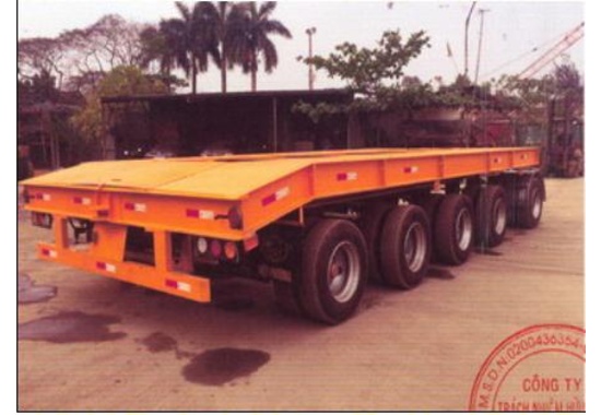 Rơ moóc tải (chở xe, máy chuyên dùng) VIETPHUONG RMD1