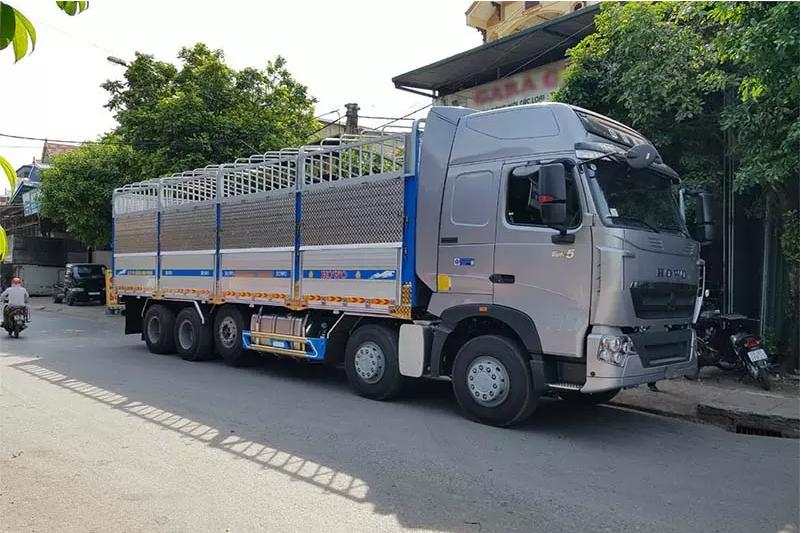 Bán xe tải thùng cũ Hoàng Huy 5 chân 2015 xe tại Hà Nội  YouTube
