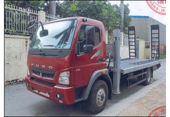 Xe chở xe máy MITSUBISHI FUSO FA 140L FA11A43R140- 5,6 tấn