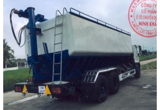Xe chở thức ăn chăn nuôi HINO FL8JT7A-J 14,8 tấn