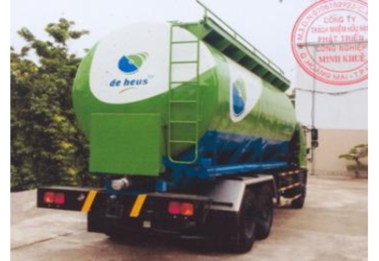 Xe chở thức ăn chăn nuôi HINO FL8JTSA 6x2- 14,8 tấn