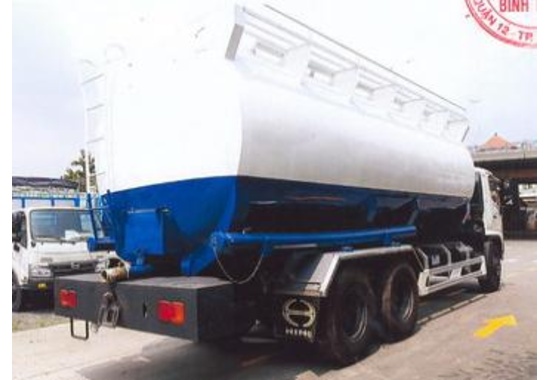 Xe chở thức ăn chăn nuôi HINO FL8JTSA 6x2 14,7 tấn