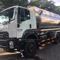Xe bồn xăng dầu 18 khối Isuzu FVZ 1500 - xe tải 3 chân xăng dầu