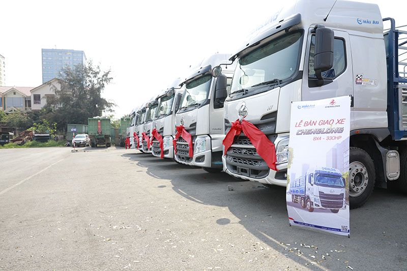 GIỚI THIỆU XE TẢI CHENGLONG 8X4 330HP