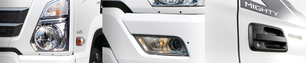Thiết kế ngoại thất mạnh mẽ hơn các dòng tiền nhiệm, Hyundai Mighty Ex8 hứa hẹn sẽ là điểm nhấn trong phân khúc tải trung