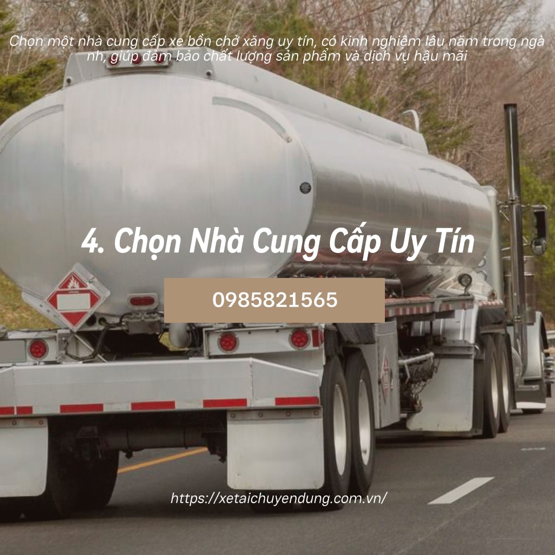 4. Chọn Nhà Cung Cấp Uy Tín