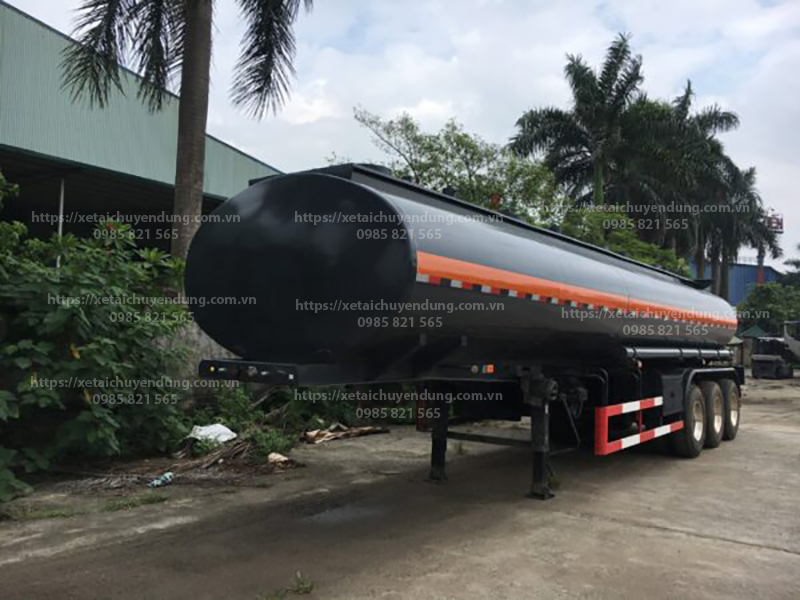 Sơ mi rơ moóc bồn chở hóa chất 28 m3