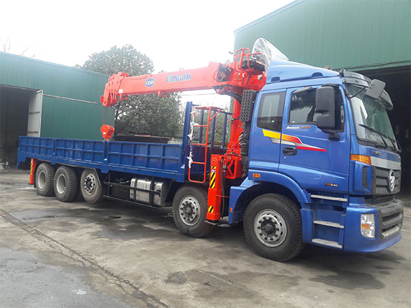 XE TẢI FOTON AUMAN EST C300 GẮN CẨU KANGLIM 10 TẤN