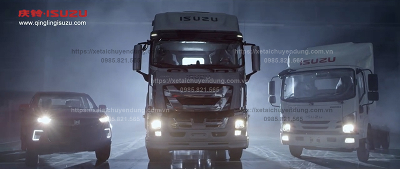 Các sản phẩm xe tải và bán tải của Isuzu Qingling sản xuất