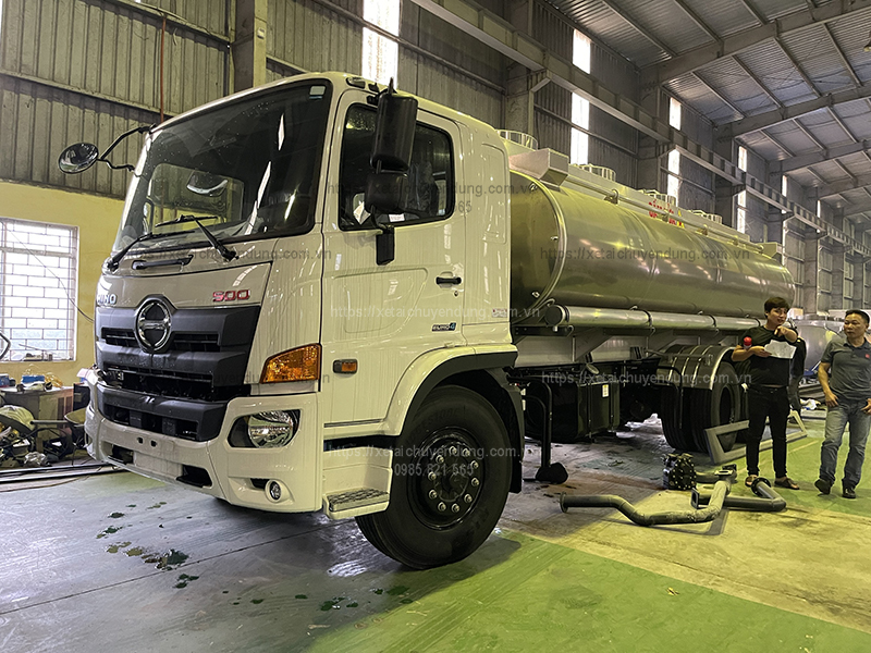 Đóng bồn xitec, đóng bồn xe xăng dầu